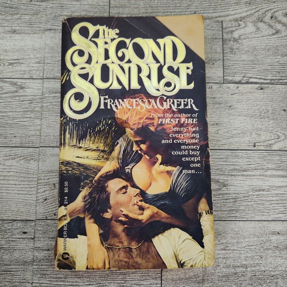 The Second Sunrise Francesca Greer 1981 1st Printing Vintage Romance Paperback